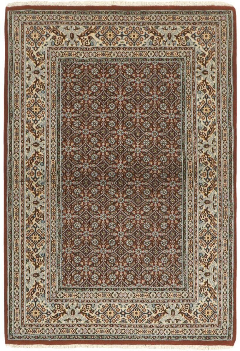 Nain Trading Tappeto Persiano Moud Mahi 145x101 Grigio/Beige (Annodato a mano, Persia/Iran, Lana / Seta) Nain Trading Tappeto Persiano Moud Mahi 145x101 Grigio/Beige (Annodato a mano, Persia/Iran, Lana / Seta)