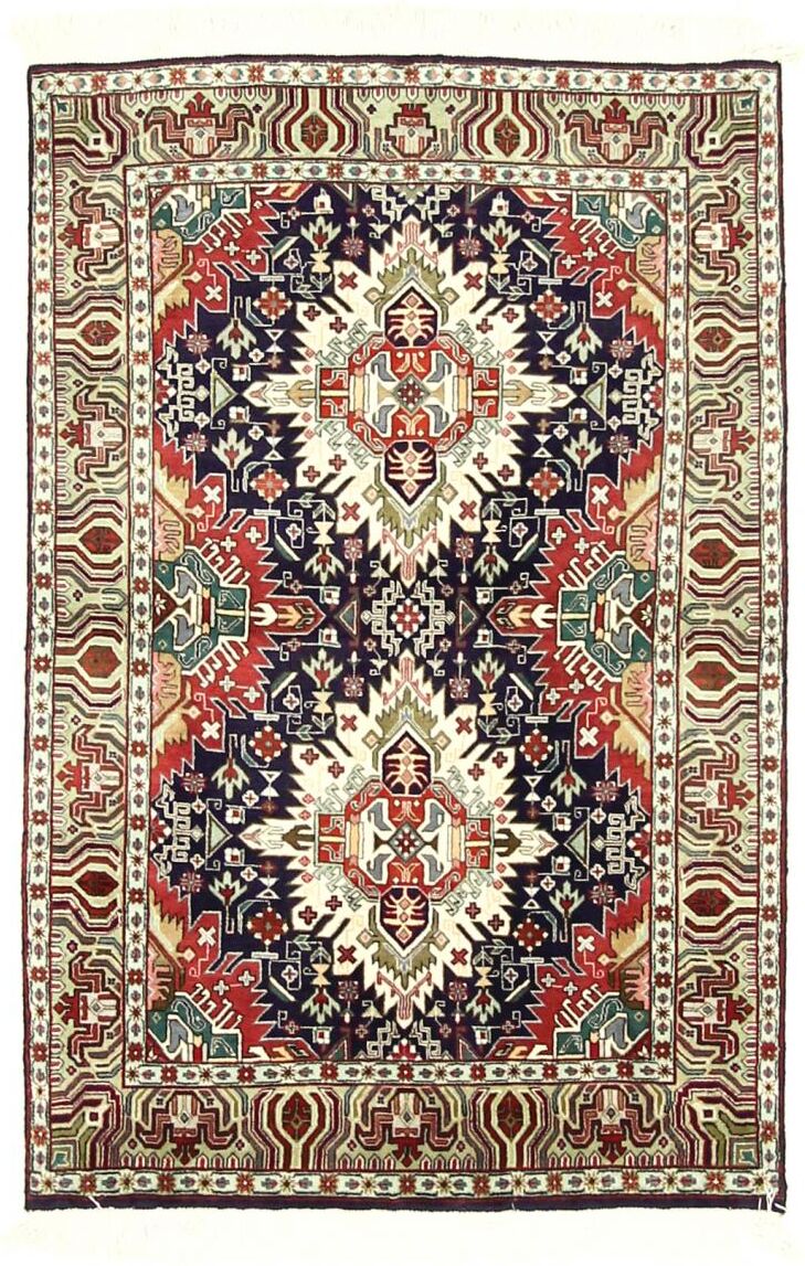 Nain Trading Tappeto Orientale Tabriz 50Raj 147x96 Grigio Scuro/Marrone Scuro (Persia/Iran, Lana / Seta, Annodato a mano)