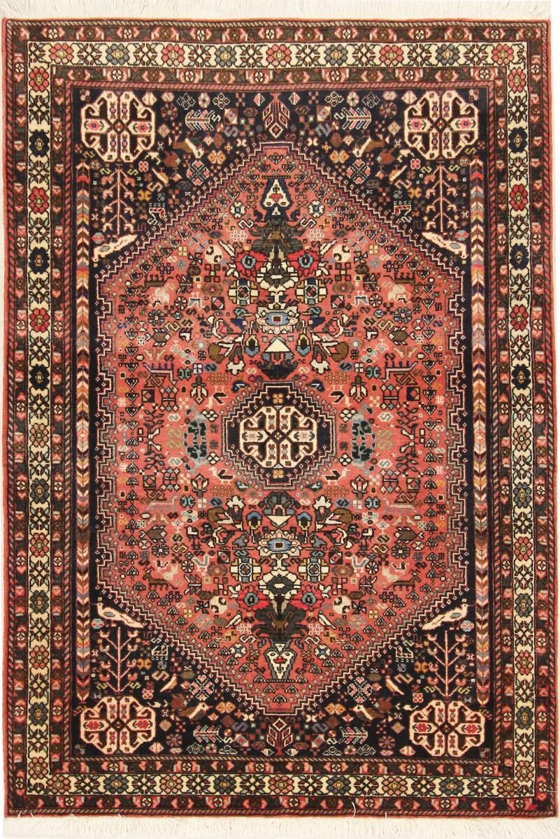 Nain Trading Tappeto Abadeh 151x102 Marrone/Rosa (Lana, Persia/Iran, Annodato a mano) Nain Trading Tappeto Abadeh 151x102 Marrone/Rosa (Lana, Persia/Iran, Annodato a mano)