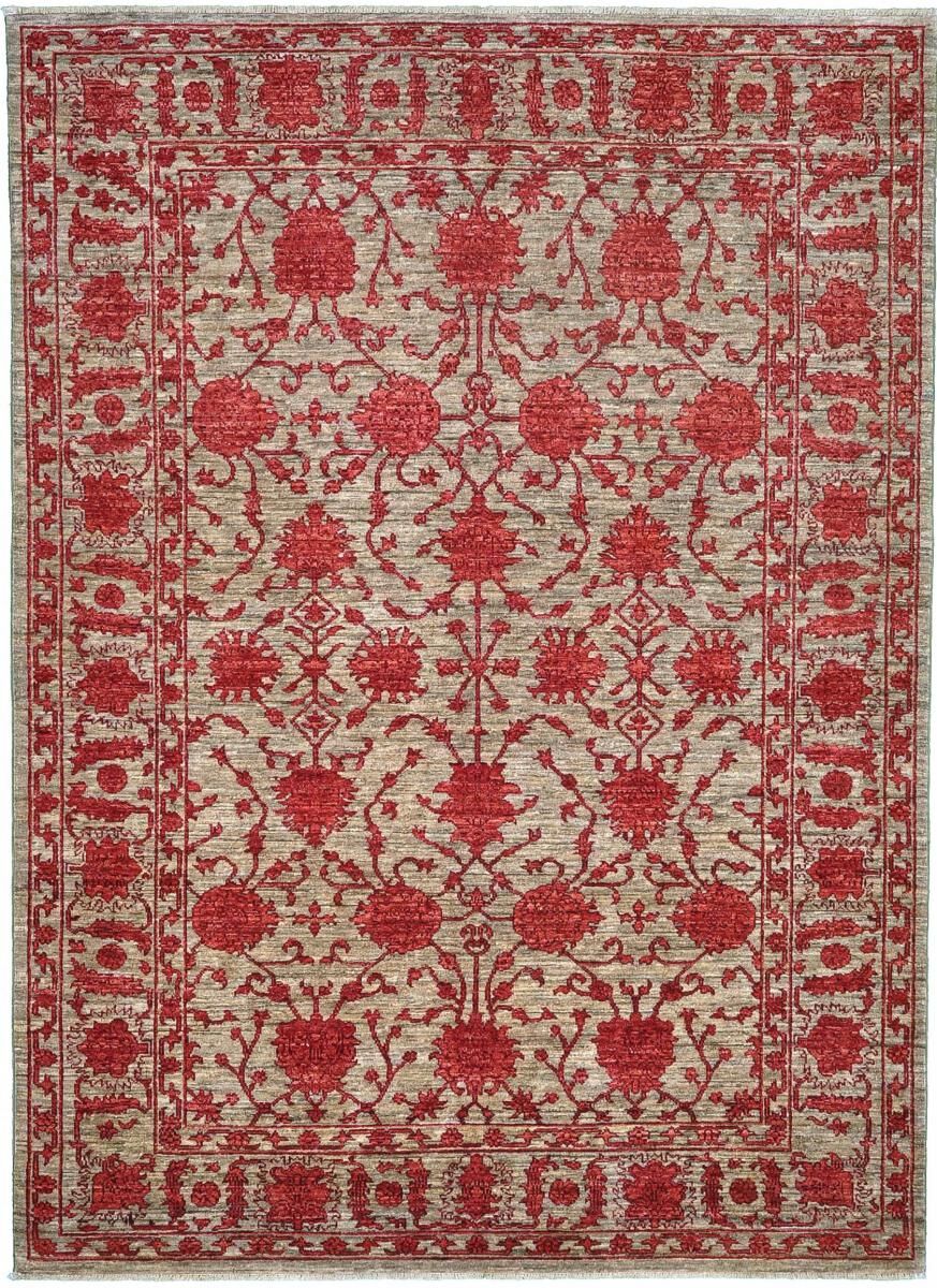 Nain Trading Tappeto Orientale Ziegler Farahan Colored 205x148 Beige/Arancione (Pakistan, Lana, Annodato a mano) Nain Trading Tappeto Orientale Ziegler Farahan Colored 205x148 Beige/Arancione (Pakistan, Lana, Annodato a mano)