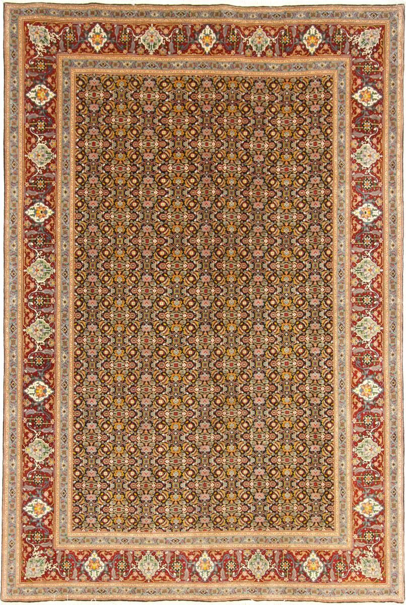 Nain Trading Tappeto Persiano Tabriz 50Raj 304x199 Beige/Marrone (Annodato a mano, Persia/Iran, Lana / Seta)