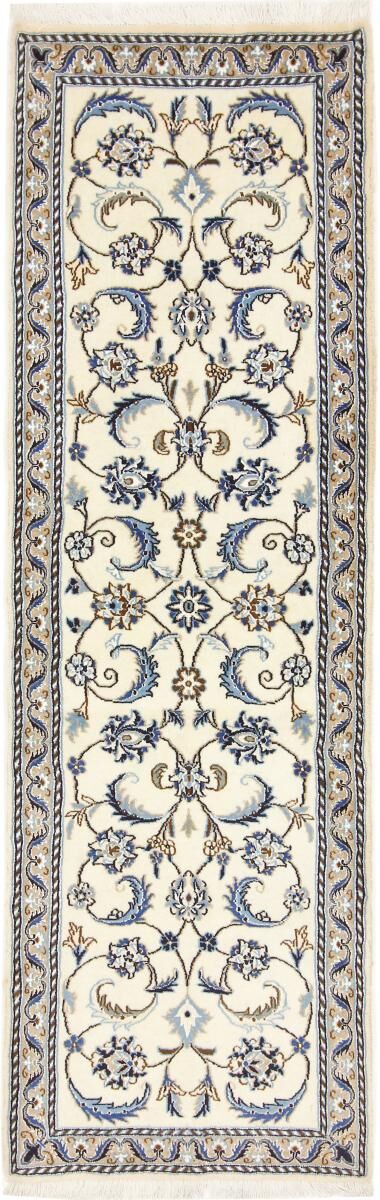 Nain Trading Tappeto Fatto A Mano Nain 9La 199x61 Corridore Grigio Scuro/Beige (Lana / Seta, Persia/Iran) Nain Trading Tappeto Fatto A Mano Nain 9La 199x61 Corridore Grigio Scuro/Beige (Lana / Seta, Persia/Iran)