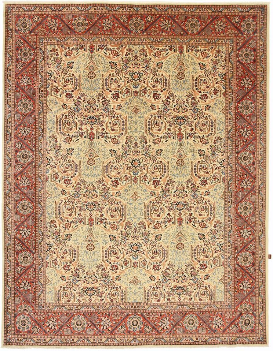 Nain Trading Tappeto Orientale Saruk 392x301 Beige/Rosa (Persia/Iran, Lana, Annodato a mano) Nain Trading Tappeto Orientale Saruk 392x301 Beige/Rosa (Persia/Iran, Lana, Annodato a mano)