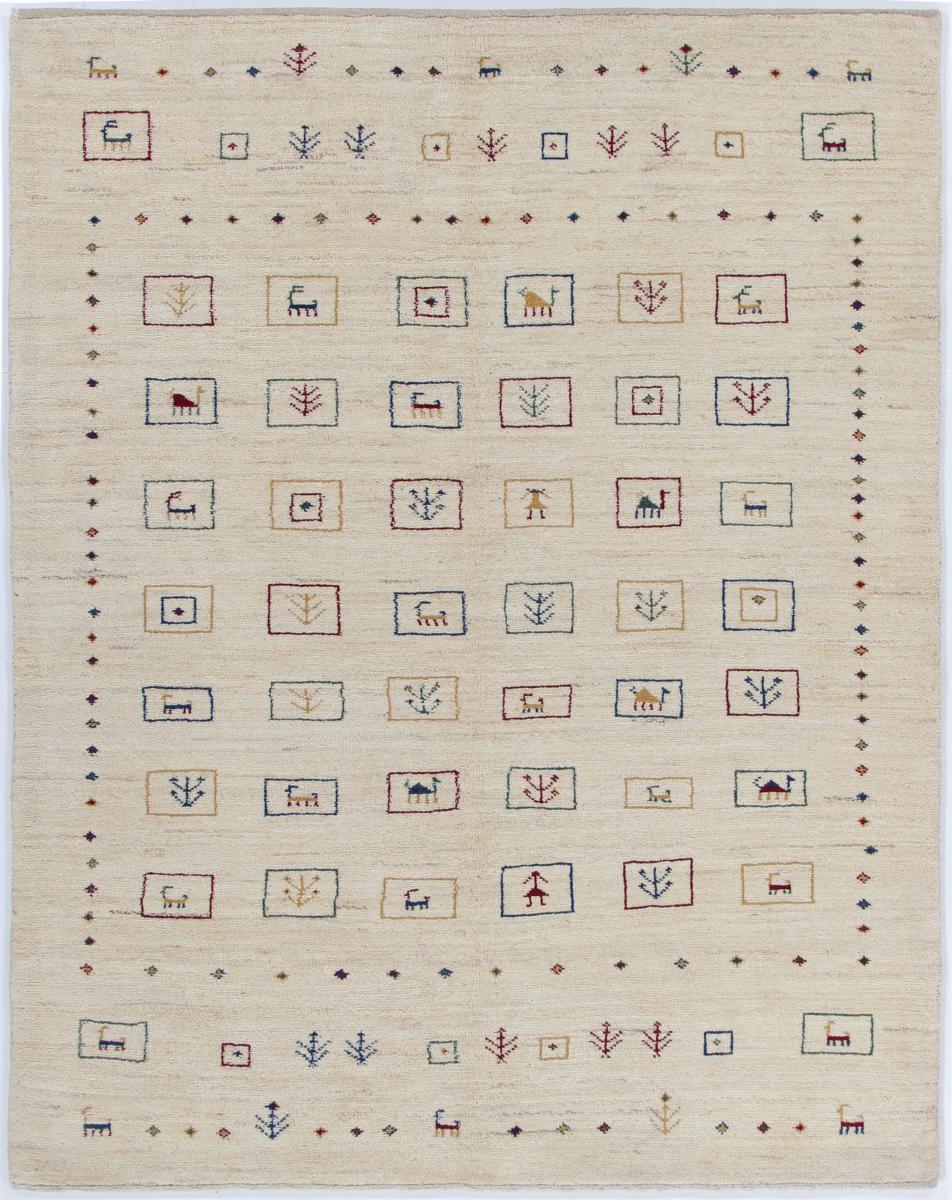 Nain Trading Tappeto Fatto A Mano Persia Gabbeh 196x152 Grigio/Beige (Lana, Persia/Iran) Nain Trading Tappeto Fatto A Mano Persia Gabbeh 196x152 Grigio/Beige (Lana, Persia/Iran)