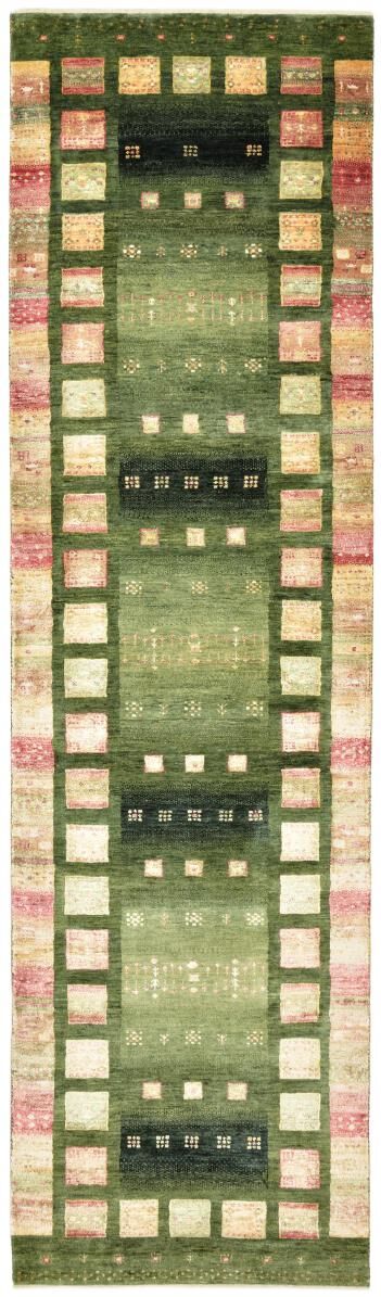 Nain Trading Tappeto Fatto A Mano Gabbeh Loribaft Design 296x80 Corridore Beige/Rosa (Seta Lana / Bambù, India) Nain Trading Tappeto Fatto A Mano Gabbeh Loribaft Design 296x80 Corridore Beige/Rosa (Seta Lana / Bambù, India)