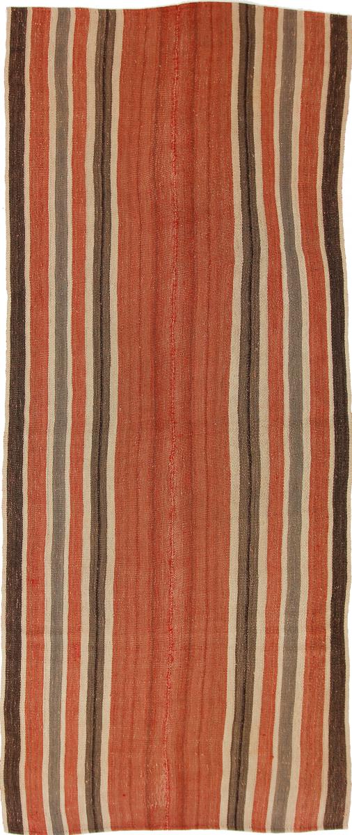 Nain Trading Tappeto Persiano Kilim Fars Antico 288x118 Corridore Marrone/Arancione (Tessuto a mano, Persia/Iran, Lana) Nain Trading Tappeto Persiano Kilim Fars Antico 288x118 Corridore Marrone/Arancione (Tessuto a mano, Persia/Iran, Lana)