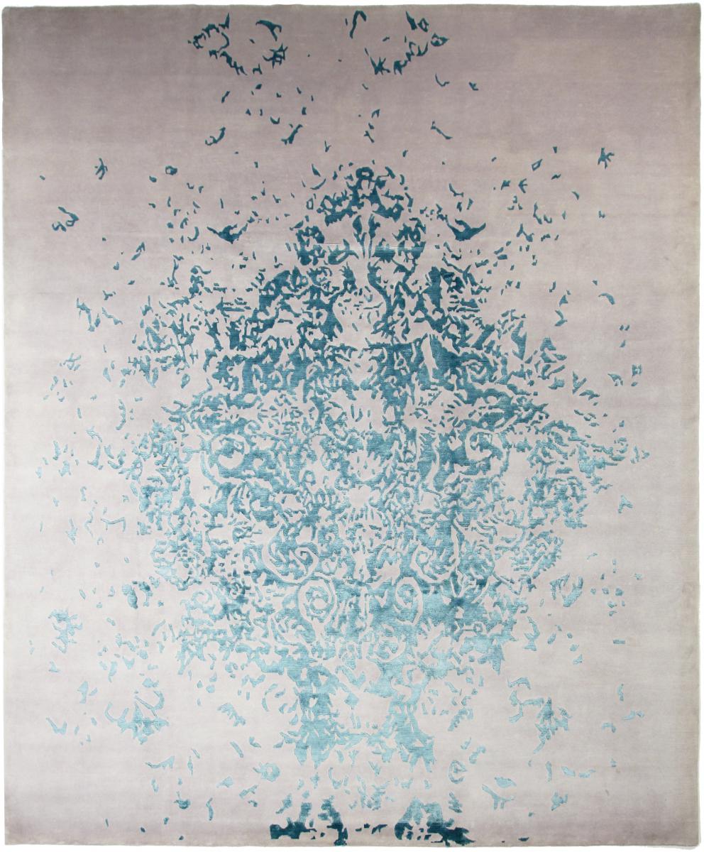 Nain Trading Tappeto Amazona 297x251 Grigio/Beige (India, Annodato a mano, Lana / Seta) Nain Trading Tappeto Amazona 297x251 Grigio/Beige (India, Annodato a mano, Lana / Seta)