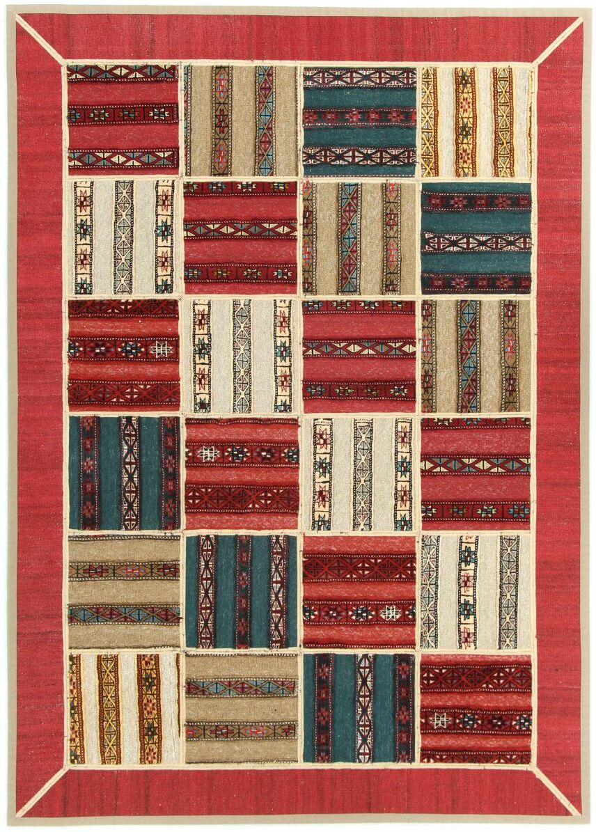 Nain Trading Tappeto Orientale Nimbaft 207x148 Grigio Scuro/Beige (Lana, Persia/Iran, Annodato a mano) Nain Trading Tappeto Orientale Nimbaft 207x148 Grigio Scuro/Beige (Lana, Persia/Iran, Annodato a mano)