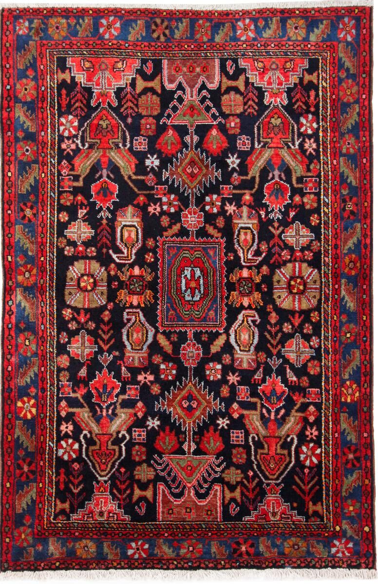 Nain Trading Tappeto Persiano Malayer Vecchio 202x134 Grigio Scuro/Marrone Scuro (Annodato a mano, Persia/Iran, Lana) Nain Trading Tappeto Persiano Malayer Vecchio 202x134 Grigio Scuro/Marrone Scuro (Annodato a mano, Persia/Iran, Lana)