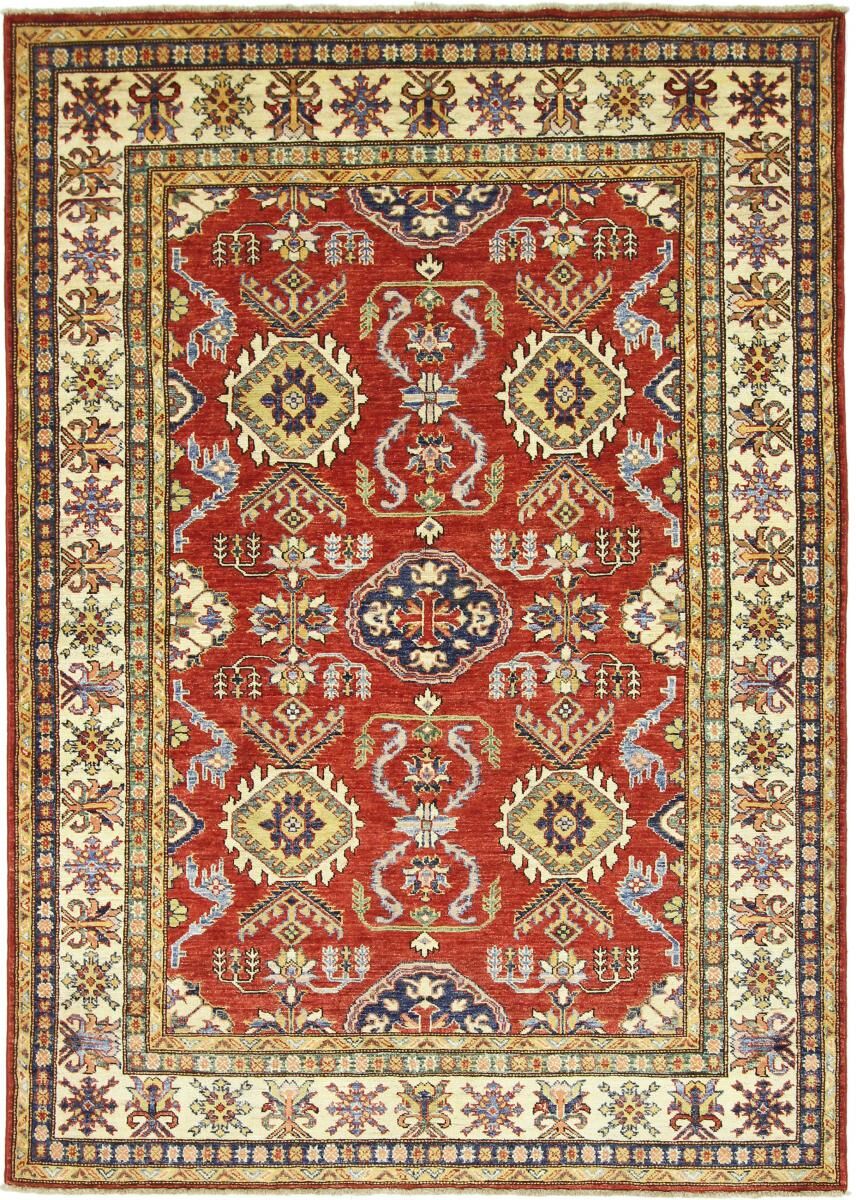 Nain Trading Tappeto Super Kazak 215x154 Marrone Scuro/Arancione (Lana, Afghanistan, Annodato a mano) Nain Trading Tappeto Super Kazak 215x154 Marrone Scuro/Arancione (Lana, Afghanistan, Annodato a mano)