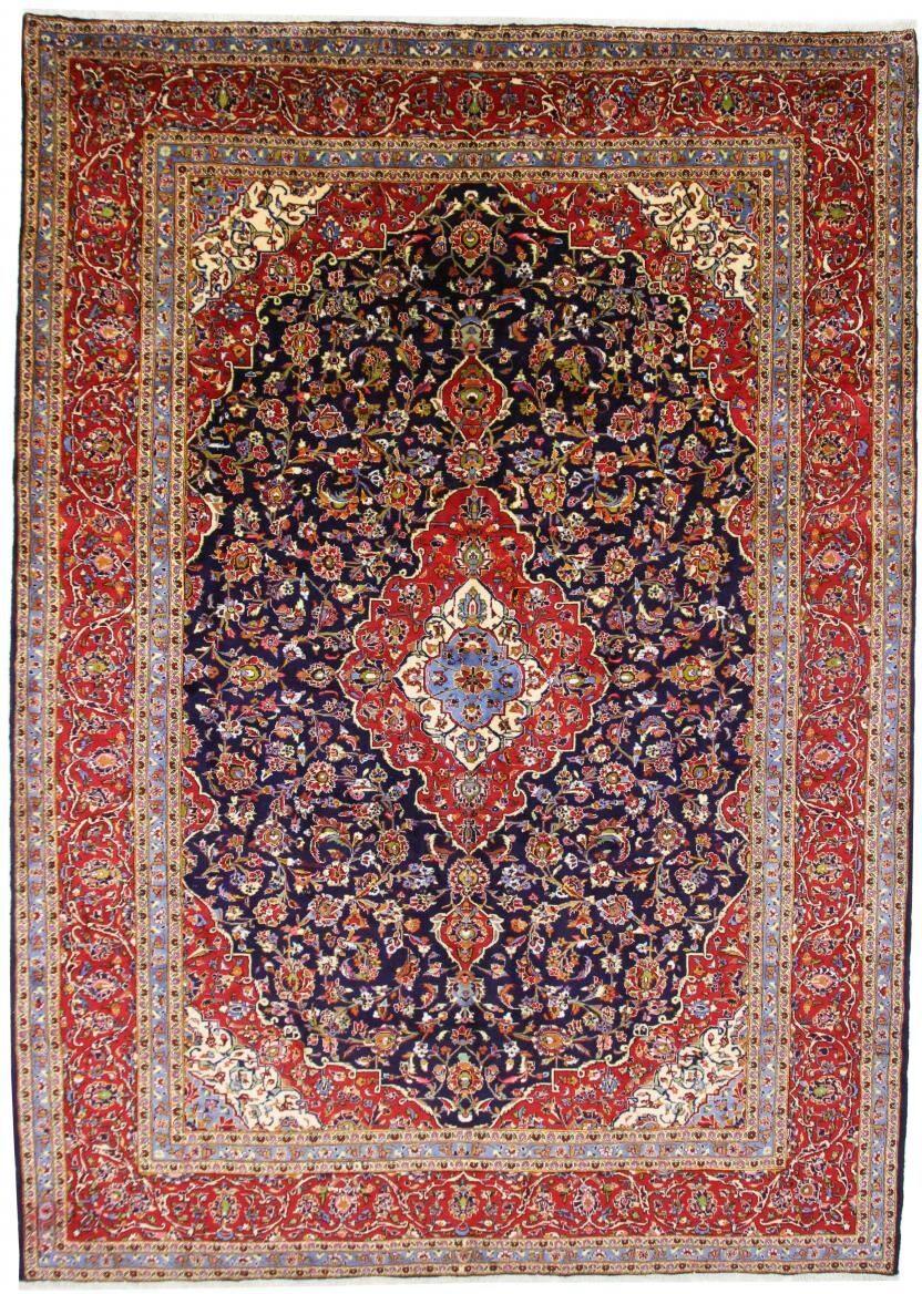 Nain Trading Tappeto Orientale Keshan 409x299 Grigio Scuro/Ruggine (Persia/Iran, Lana, Annodato a mano) Nain Trading Tappeto Orientale Keshan 409x299 Grigio Scuro/Ruggine (Persia/Iran, Lana, Annodato a mano)