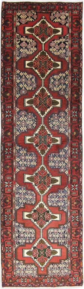 Nain Trading Tappeto Fatto A Mano Senneh 298x84 Corridore Grigio/Marrone Scuro (Lana, Persia/Iran) Nain Trading Tappeto Fatto A Mano Senneh 298x84 Corridore Grigio/Marrone Scuro (Lana, Persia/Iran)