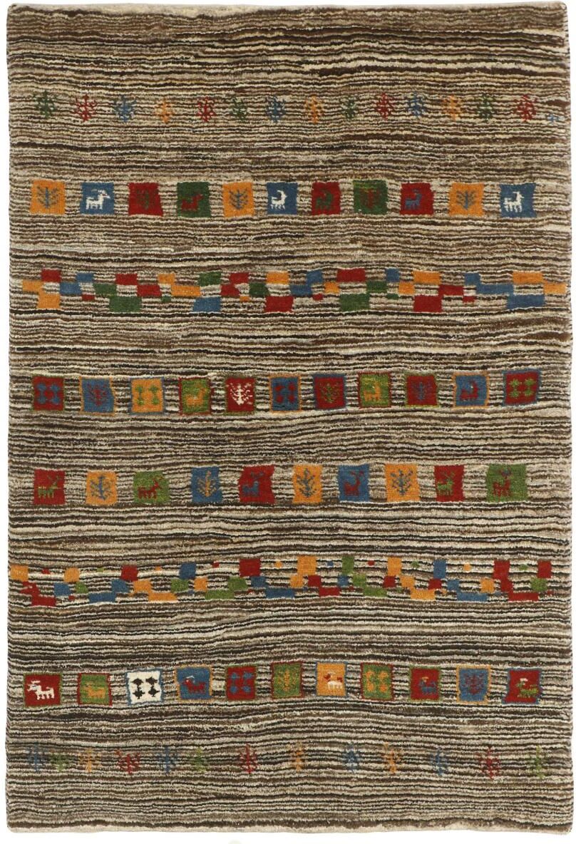 Nain Trading Tappeto Fatto A Mano Persia Gabbeh Kashkuli 179x119 Marrone Scuro (Lana, Persia/Iran) Nain Trading Tappeto Fatto A Mano Persia Gabbeh Kashkuli 179x119 Marrone Scuro (Lana, Persia/Iran)