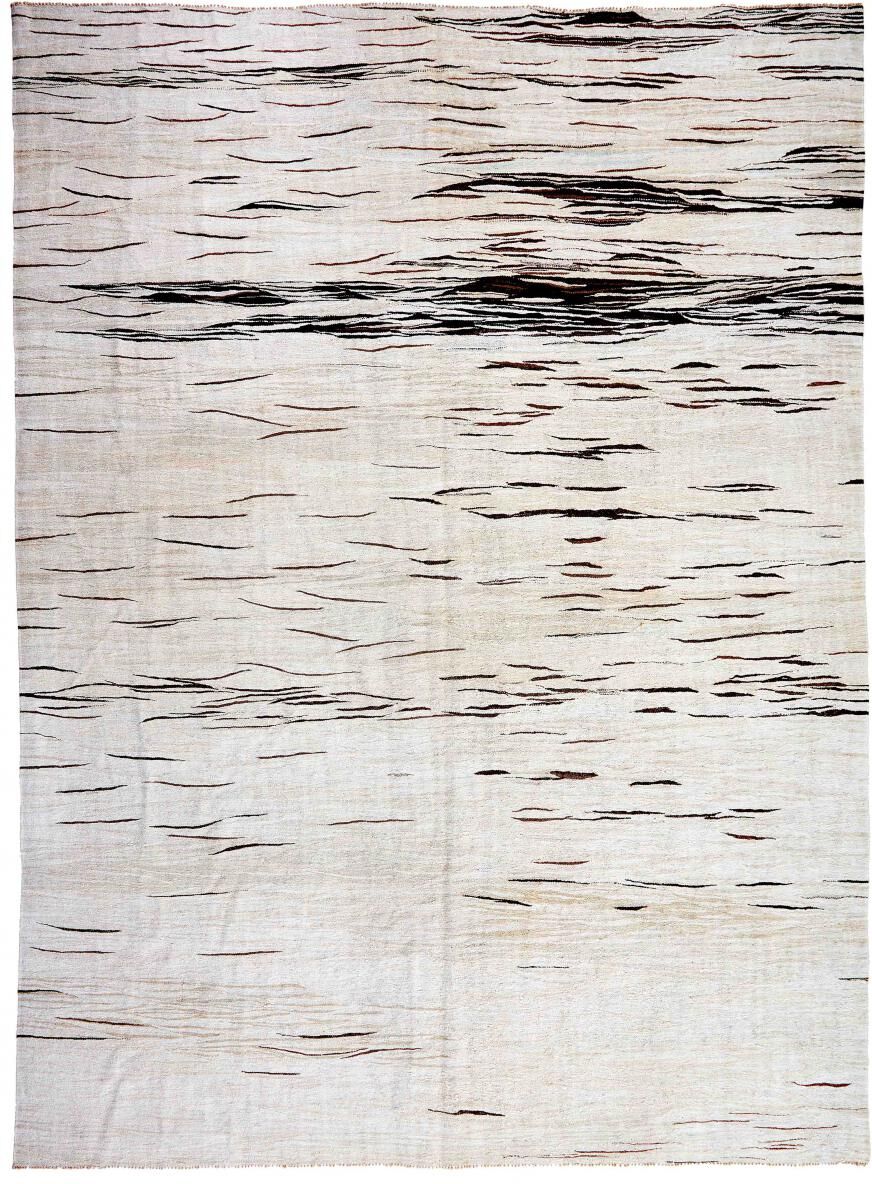 Nain Trading Tappeto Persiano Kilim Fars Antico 395x301 Grigio/Beige (Tessuto a mano, Persia/Iran, Lana) Nain Trading Tappeto Persiano Kilim Fars Antico 395x301 Grigio/Beige (Tessuto a mano, Persia/Iran, Lana)