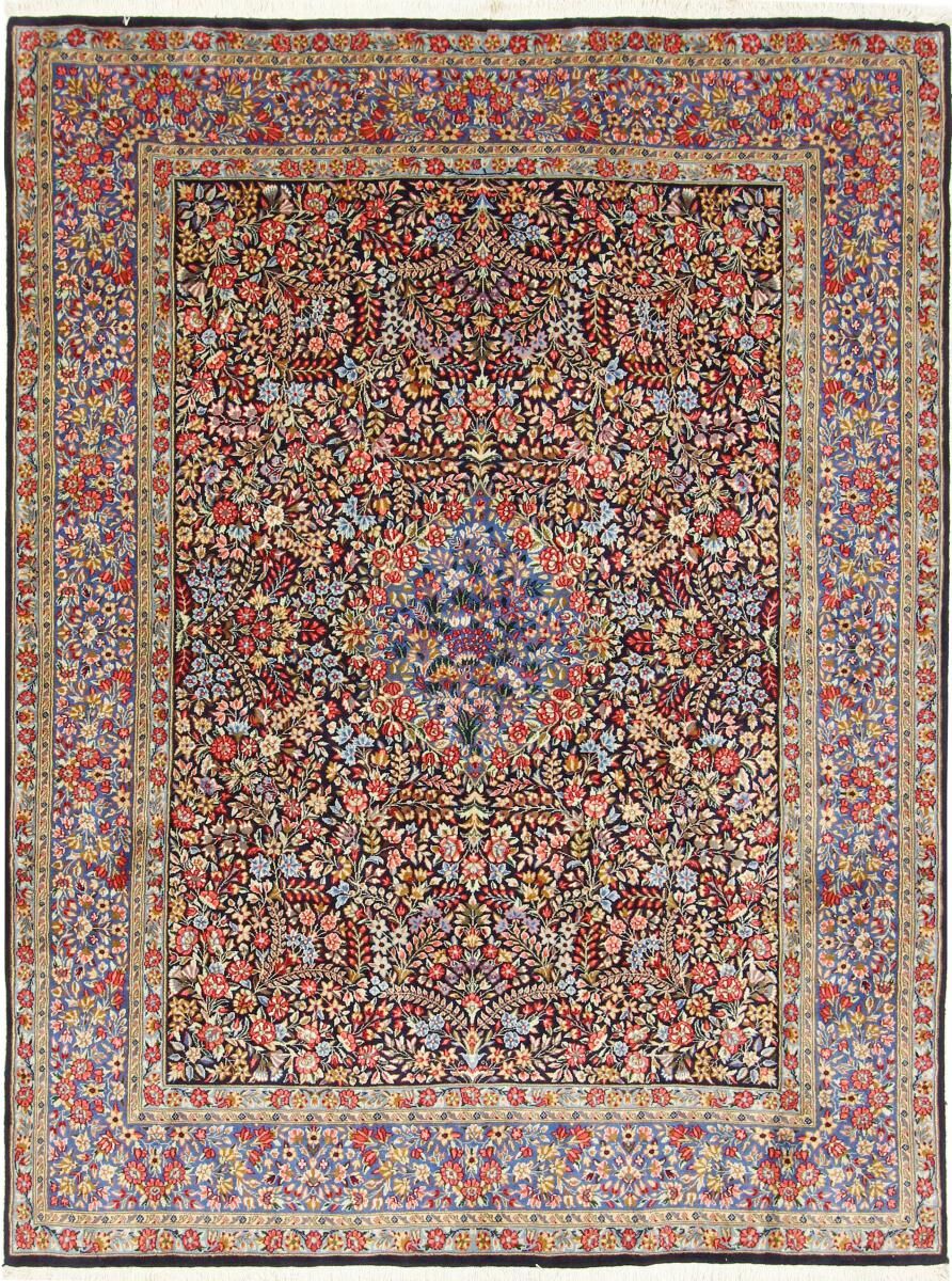 Nain Trading Tappeto Kirman 234x175 Beige/Viola (Lana, Persia/Iran, Annodato a mano)