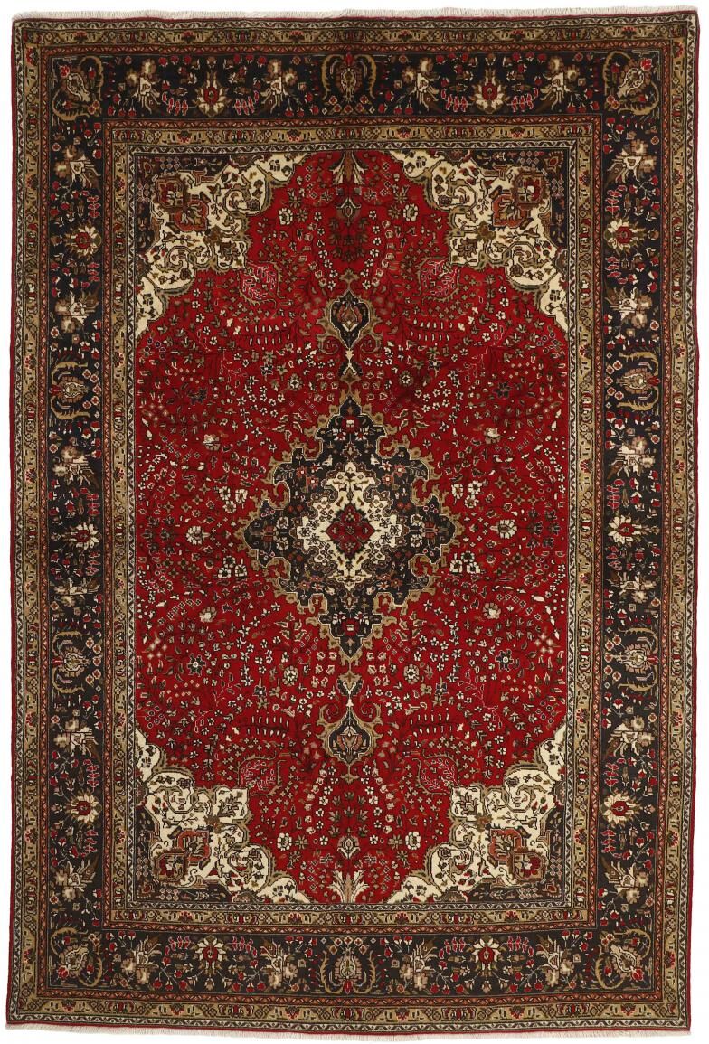 Nain Trading Tappeto Orientale Tabriz 299x199 Ruggine/Rosso Scuro (Lana, Persia/Iran, Annodato a mano) Nain Trading Tappeto Orientale Tabriz 299x199 Ruggine/Rosso Scuro (Lana, Persia/Iran, Annodato a mano)