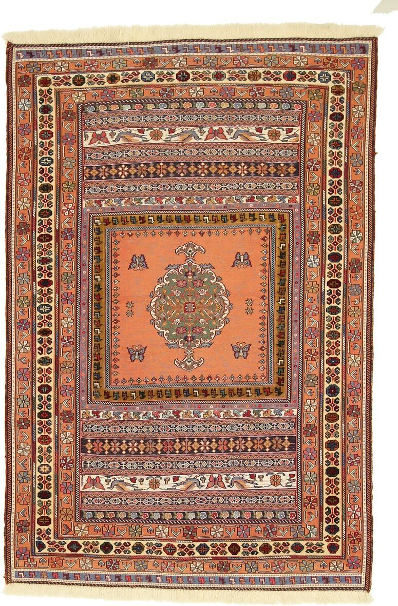 Nain Trading Tappeto Persiano Nimbaft 167x112 Marrone/Rosa (Annodato a mano, Persia/Iran, Lana) Nain Trading Tappeto Persiano Nimbaft 167x112 Marrone/Rosa (Annodato a mano, Persia/Iran, Lana)