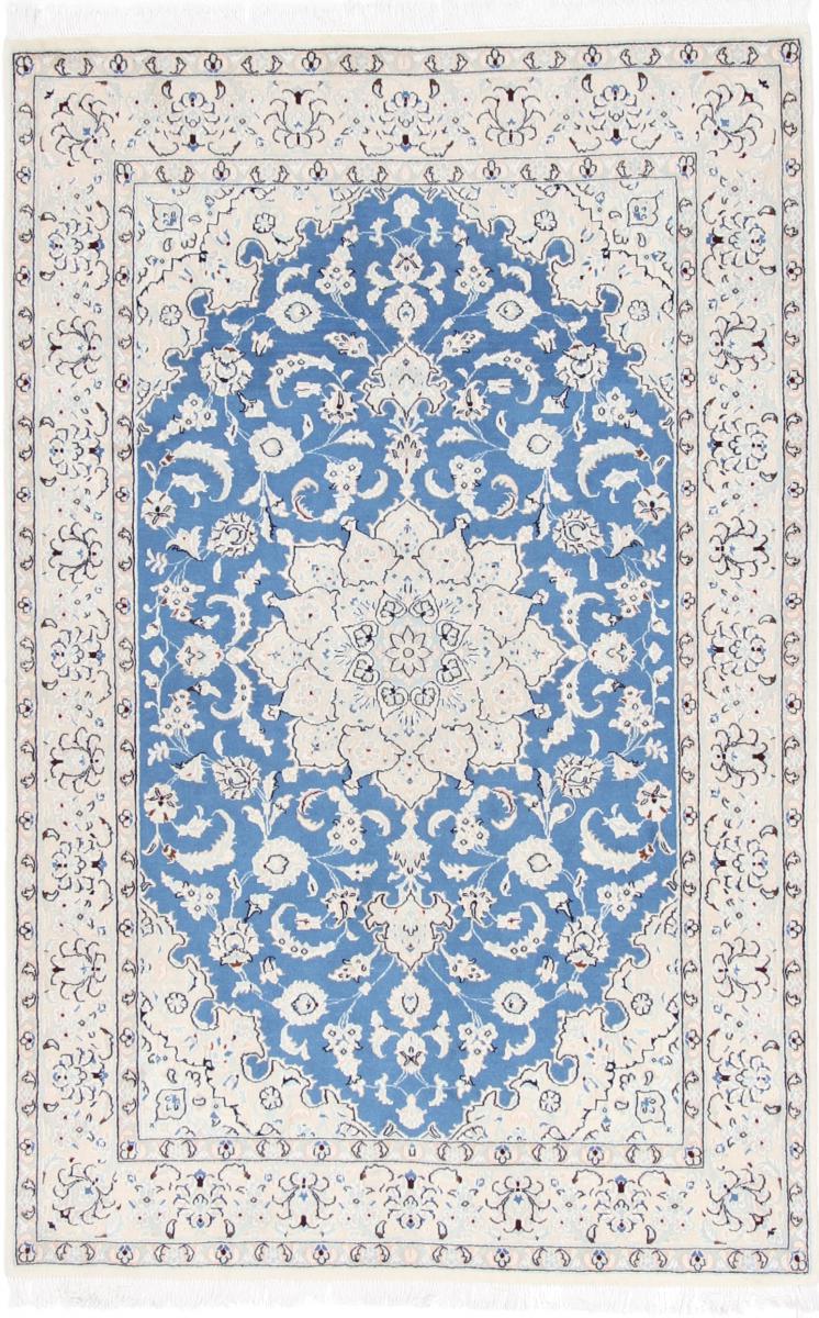 Nain Trading Tappeto Persiano Nain 9La 199x129 Grigio/Beige (Annodato a mano, Persia/Iran, Lana / Seta) Nain Trading Tappeto Persiano Nain 9La 199x129 Grigio/Beige (Annodato a mano, Persia/Iran, Lana / Seta)