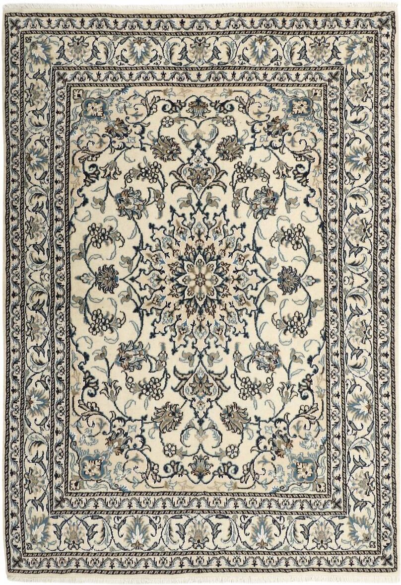 Nain Trading Tappeto Persiano Nain 217x149 Beige/Marrone Scuro (Annodato a mano, Persia/Iran, Lana / Seta) Nain Trading Tappeto Persiano Nain 217x149 Beige/Marrone Scuro (Annodato a mano, Persia/Iran, Lana / Seta)