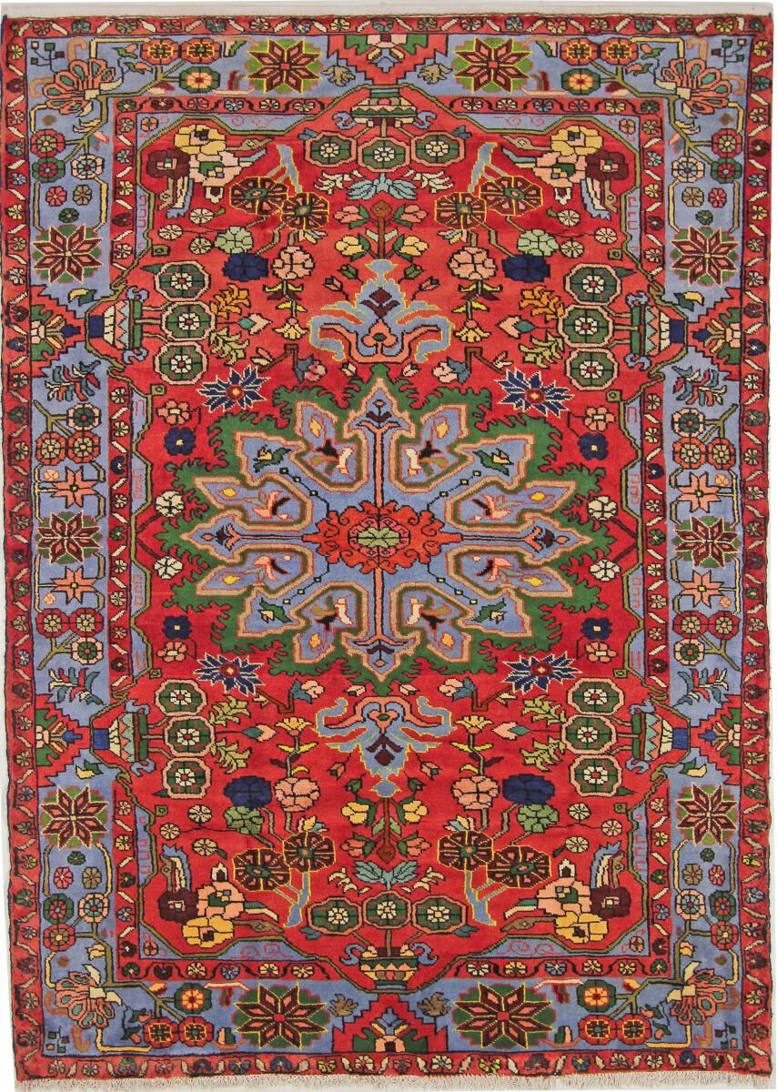 Nain Trading Tappeto Persiano Hamadan 199x144 Grigio Scuro/Verde Scuro (Annodato a mano, Persia/Iran, Lana) Nain Trading Tappeto Persiano Hamadan 199x144 Grigio Scuro/Verde Scuro (Annodato a mano, Persia/Iran, Lana)