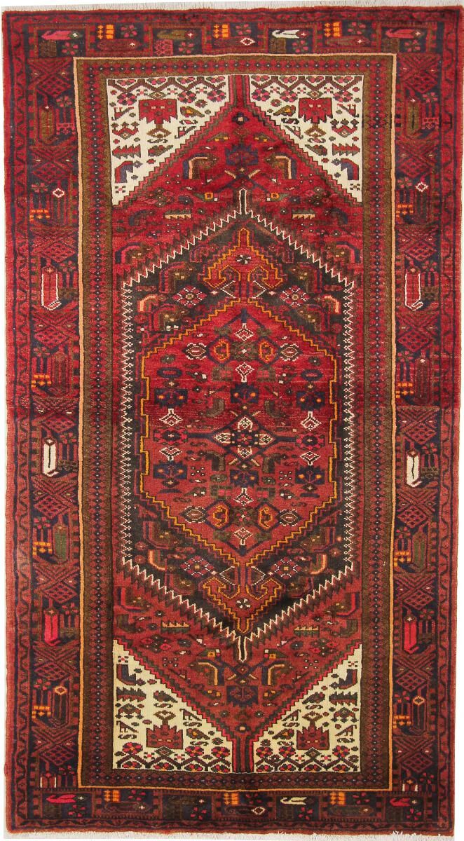 Nain Trading Tappeto Hamadan 222x124 Marrone/Ruggine (Lana, Persia/Iran, Annodato a mano) Nain Trading Tappeto Hamadan 222x124 Marrone/Ruggine (Lana, Persia/Iran, Annodato a mano)