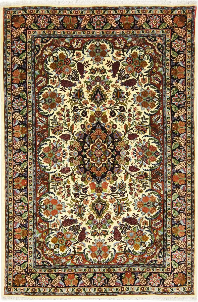 Nain Trading Tappeto Fatto A Mano Bidjar 209x141 Grigio Scuro/Marrone (Lana, Persia/Iran) Nain Trading Tappeto Fatto A Mano Bidjar 209x141 Grigio Scuro/Marrone (Lana, Persia/Iran)
