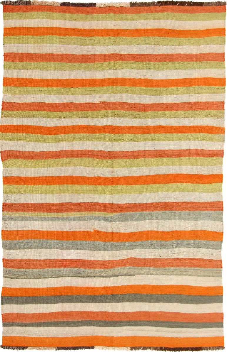 Nain Trading Tappeto Orientale Kilim Fars Ghashghai 266x176 Beige/Arancione (Persia/Iran, Lana, Tessuto a mano) Nain Trading Tappeto Orientale Kilim Fars Ghashghai 266x176 Beige/Arancione (Persia/Iran, Lana, Tessuto a mano)