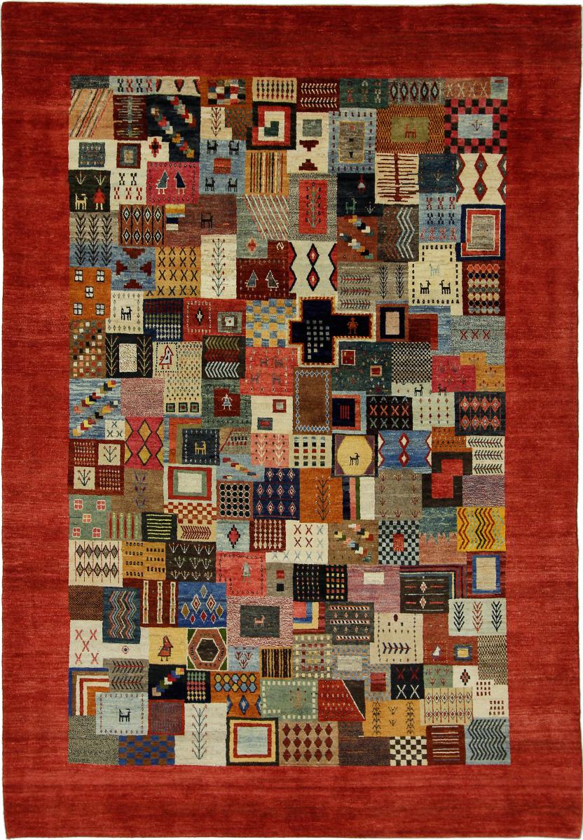 Nain Trading Tappeto Orientale Persia Gabbeh Loribaft 296x206 Grigio Scuro/Marrone (Persia/Iran, Lana, Annodato a mano) Nain Trading Tappeto Orientale Persia Gabbeh Loribaft 296x206 Grigio Scuro/Marrone (Persia/Iran, Lana, Annodato a mano)