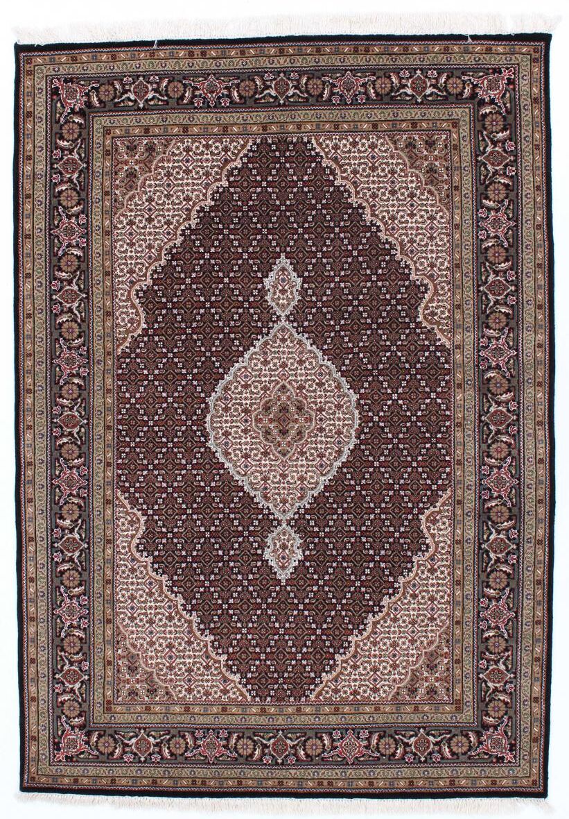 Nain Trading Tappeto Fatto A Mano Indo Tabriz 239x168 Grigio Scuro/Marrone Scuro (Lana, India) Nain Trading Tappeto Fatto A Mano Indo Tabriz 239x168 Grigio Scuro/Marrone Scuro (Lana, India)