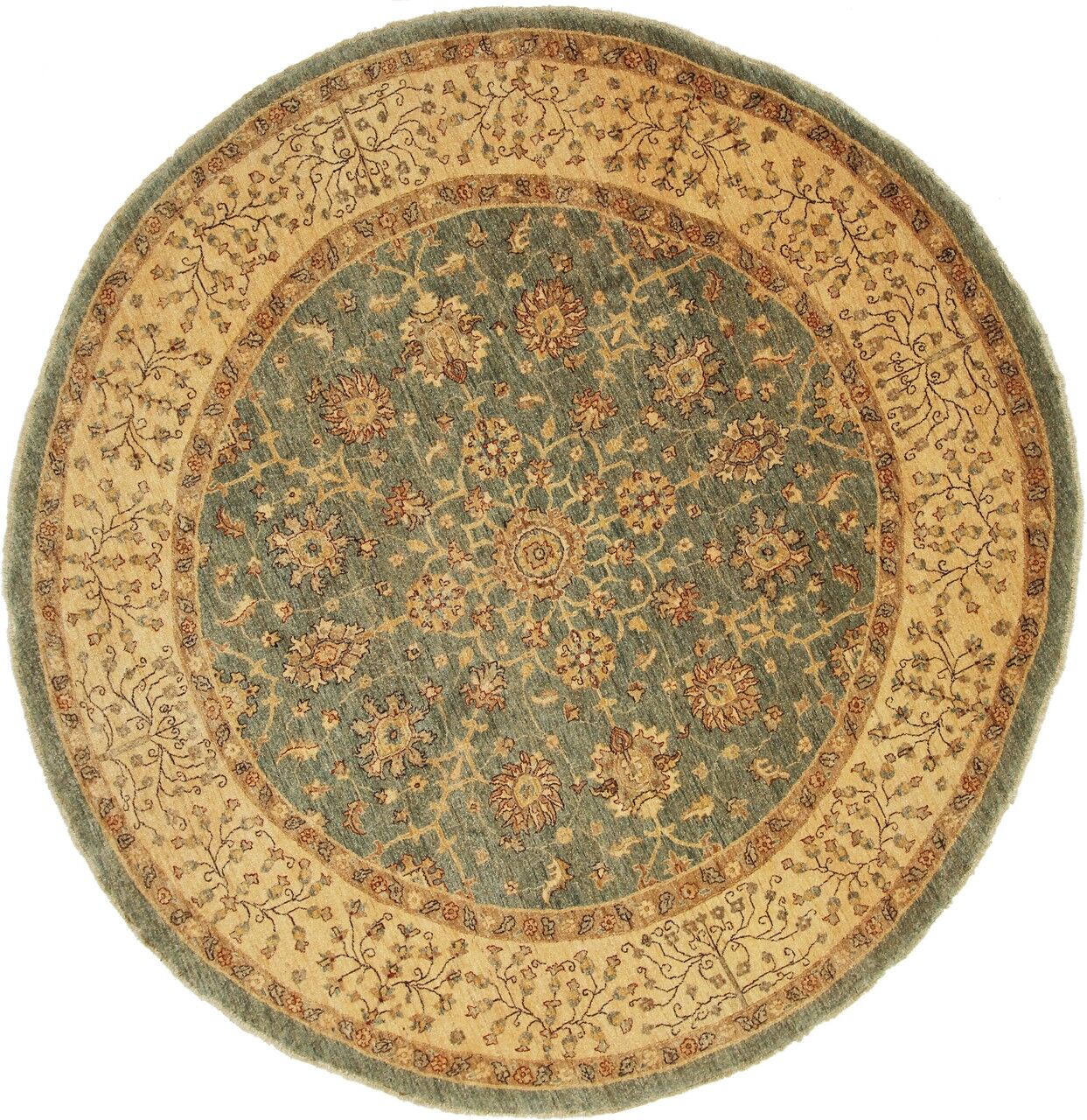 Nain Trading Tappeto Orientale Ziegler 274x274 Rossoondo Beige/Marrone (Pakistan, Lana, Annodato a mano) Nain Trading Tappeto Orientale Ziegler 274x274 Rossoondo Beige/Marrone (Pakistan, Lana, Annodato a mano)