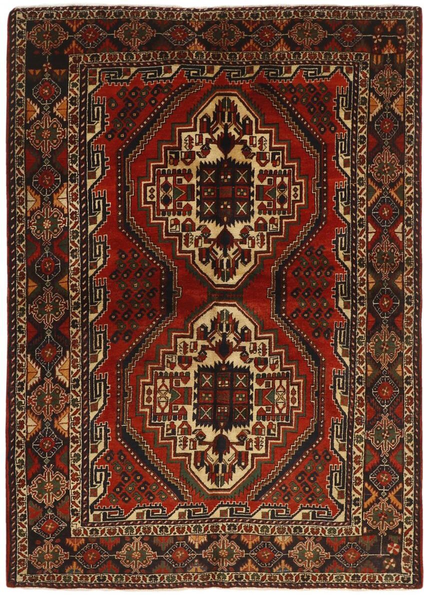 Nain Trading Tappeto Afshar 223x155 Grigio Scuro/Marrone Scuro (Lana, Persia/Iran, Annodato a mano) Nain Trading Tappeto Afshar 223x155 Grigio Scuro/Marrone Scuro (Lana, Persia/Iran, Annodato a mano)