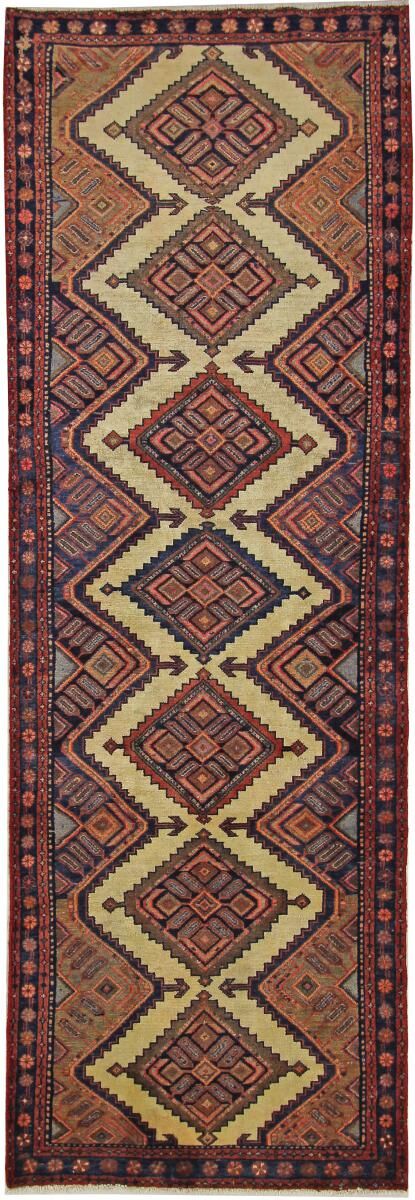 Nain Trading Tappeto Persiano Hamadan 296x98 Corridore Marrone/Ruggine (Annodato a mano, Persia/Iran, Lana) Nain Trading Tappeto Persiano Hamadan 296x98 Corridore Marrone/Ruggine (Annodato a mano, Persia/Iran, Lana)