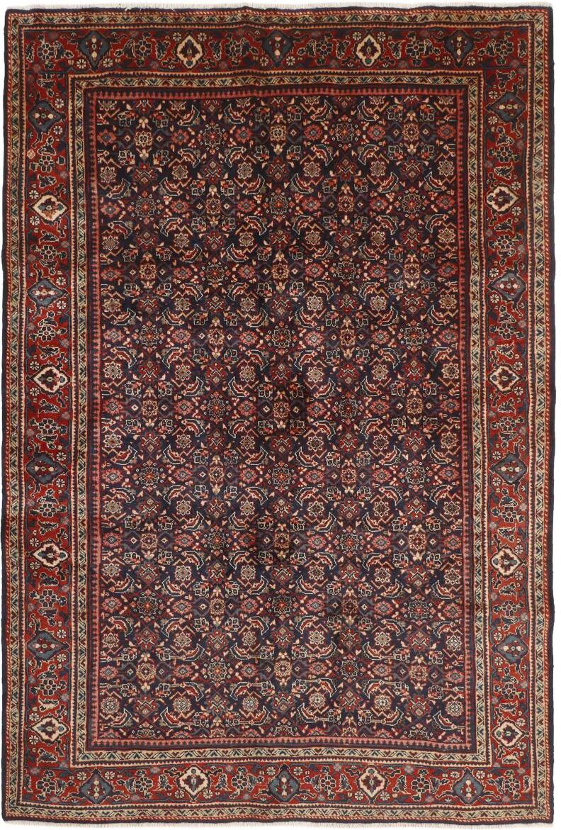 Nain Trading Tappeto Persiano Mahal 303x204 Marrone Scuro/Ruggine (Annodato a mano, Persia/Iran, Lana) Nain Trading Tappeto Persiano Mahal 303x204 Marrone Scuro/Ruggine (Annodato a mano, Persia/Iran, Lana)