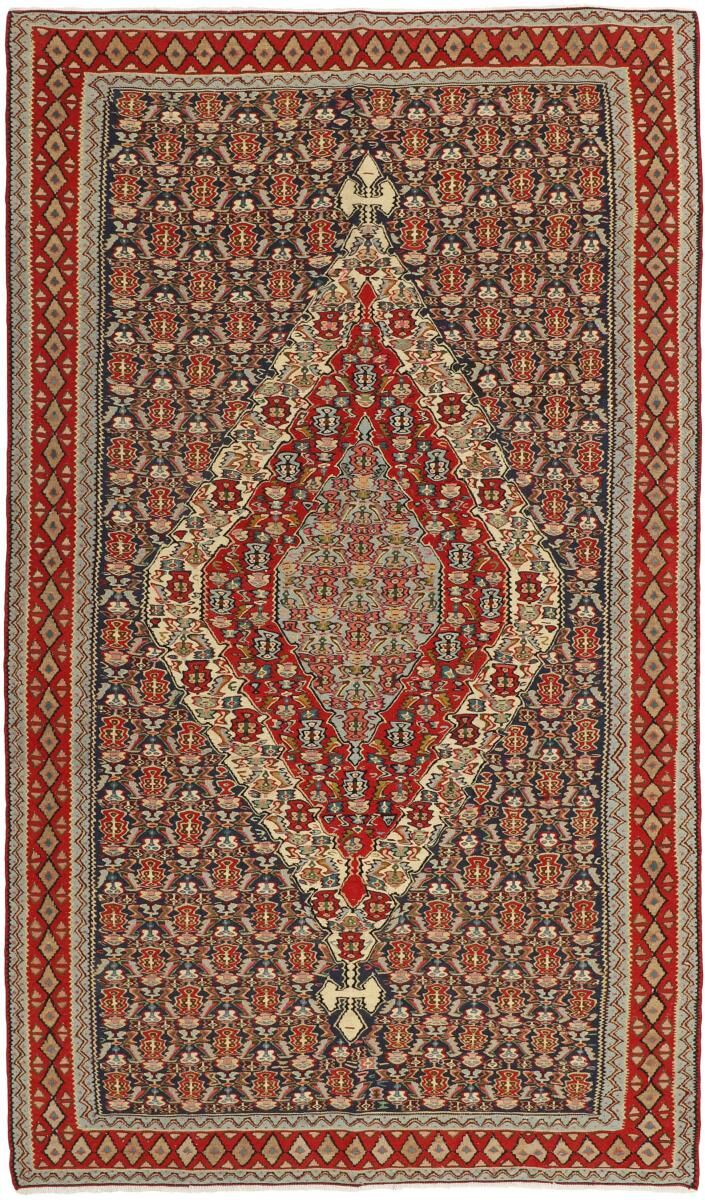 Nain Trading Tappeto Kilim Senneh 251x140 Beige/Marrone (Lana, Persia/Iran, Annodato a mano) Nain Trading Tappeto Kilim Senneh 251x140 Beige/Marrone (Lana, Persia/Iran, Annodato a mano)