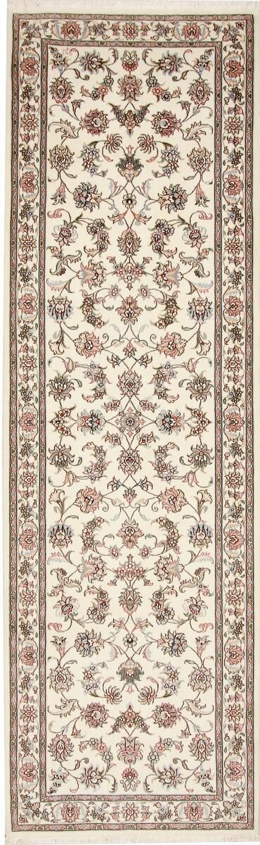 Nain Trading Tappeto Persiano Tabriz Designer 299x90 Corridore Beige/Marrone Scuro (Annodato a mano, Persia/Iran, Lana / Seta) Nain Trading Tappeto Persiano Tabriz Designer 299x90 Corridore Beige/Marrone Scuro (Annodato a mano, Persia/Iran, Lana / Seta)