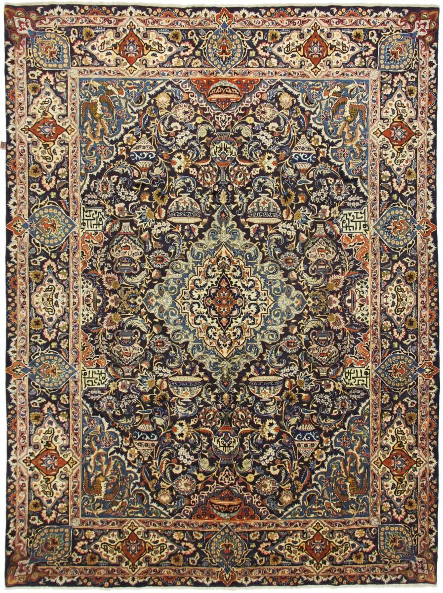 Nain Trading Tappeto Kaschmar 395x291 Beige/Marrone Scuro (Lana, Persia/Iran, Annodato a mano) Nain Trading Tappeto Kaschmar 395x291 Beige/Marrone Scuro (Lana, Persia/Iran, Annodato a mano)