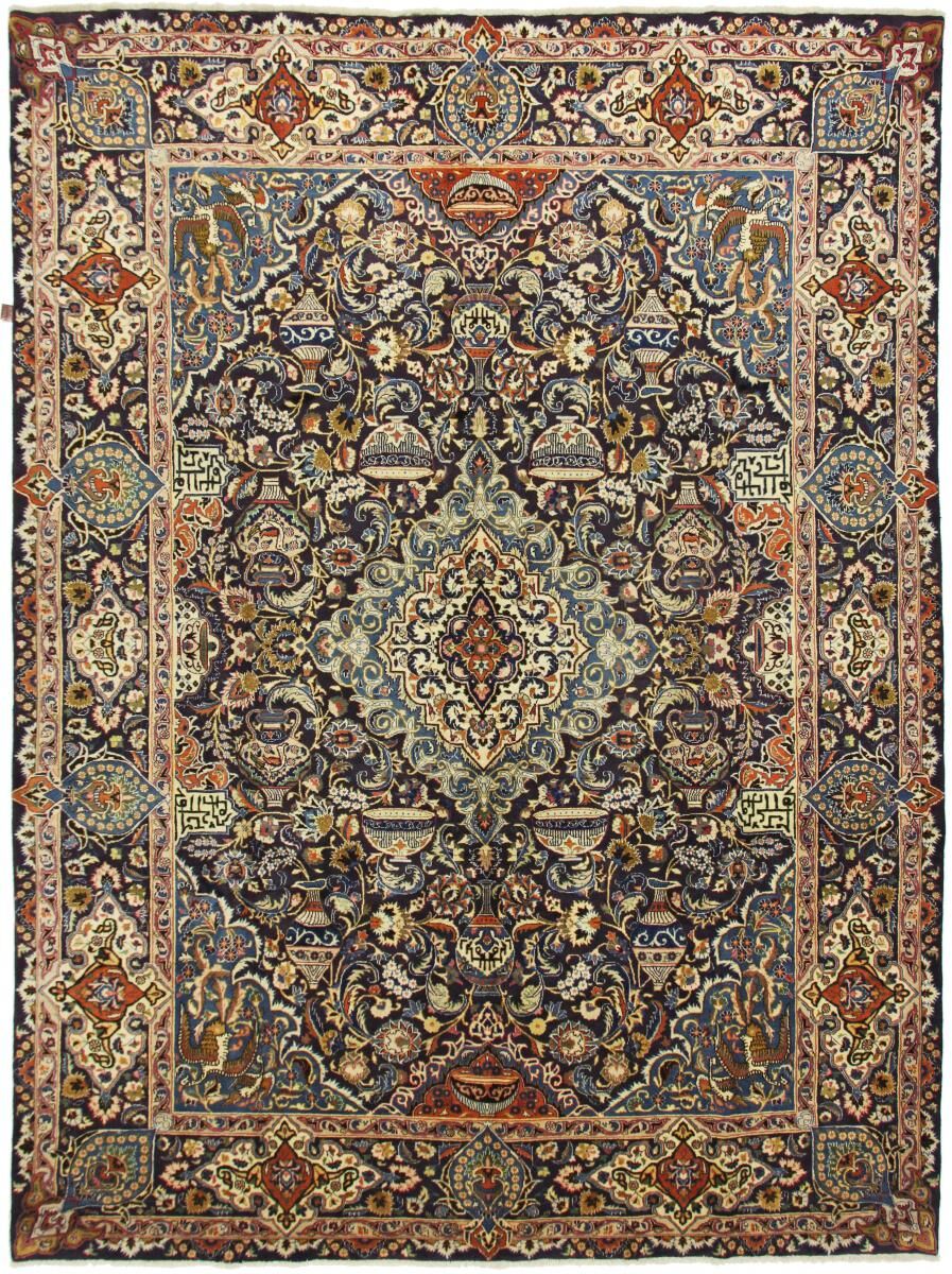 Nain Trading Tappeto Kaschmar 395x291 Beige/Marrone Scuro (Lana, Persia/Iran, Annodato a mano)