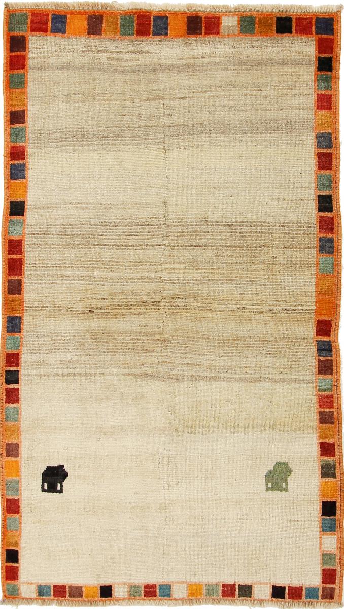 Nain Trading Tappeto Fatto A Mano Persia Gabbeh Ghashghai 187x112 Beige (Lana, Persia/Iran) Nain Trading Tappeto Fatto A Mano Persia Gabbeh Ghashghai 187x112 Beige (Lana, Persia/Iran)