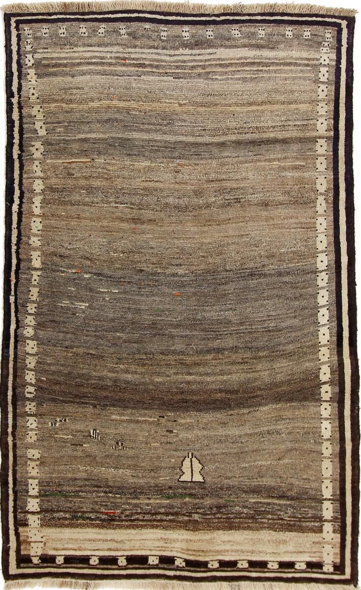 Nain Trading Tappeto Orientale Persia Gabbeh Ghashghai 187x119 Grigio Scuro/Marrone Scuro (Lana, Persia/Iran, Annodato a mano) Nain Trading Tappeto Orientale Persia Gabbeh Ghashghai 187x119 Grigio Scuro/Marrone Scuro (Lana, Persia/Iran, Annodato a mano)