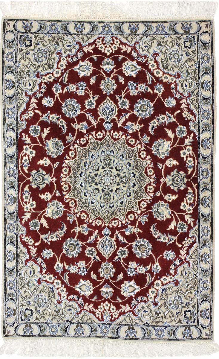 Nain Trading Tappeto Persiano Nain 9La 135x87 Grigio Scuro/Marrone Scuro (Annodato a mano, Persia/Iran, Lana / Seta) Nain Trading Tappeto Persiano Nain 9La 135x87 Grigio Scuro/Marrone Scuro (Annodato a mano, Persia/Iran, Lana / Seta)