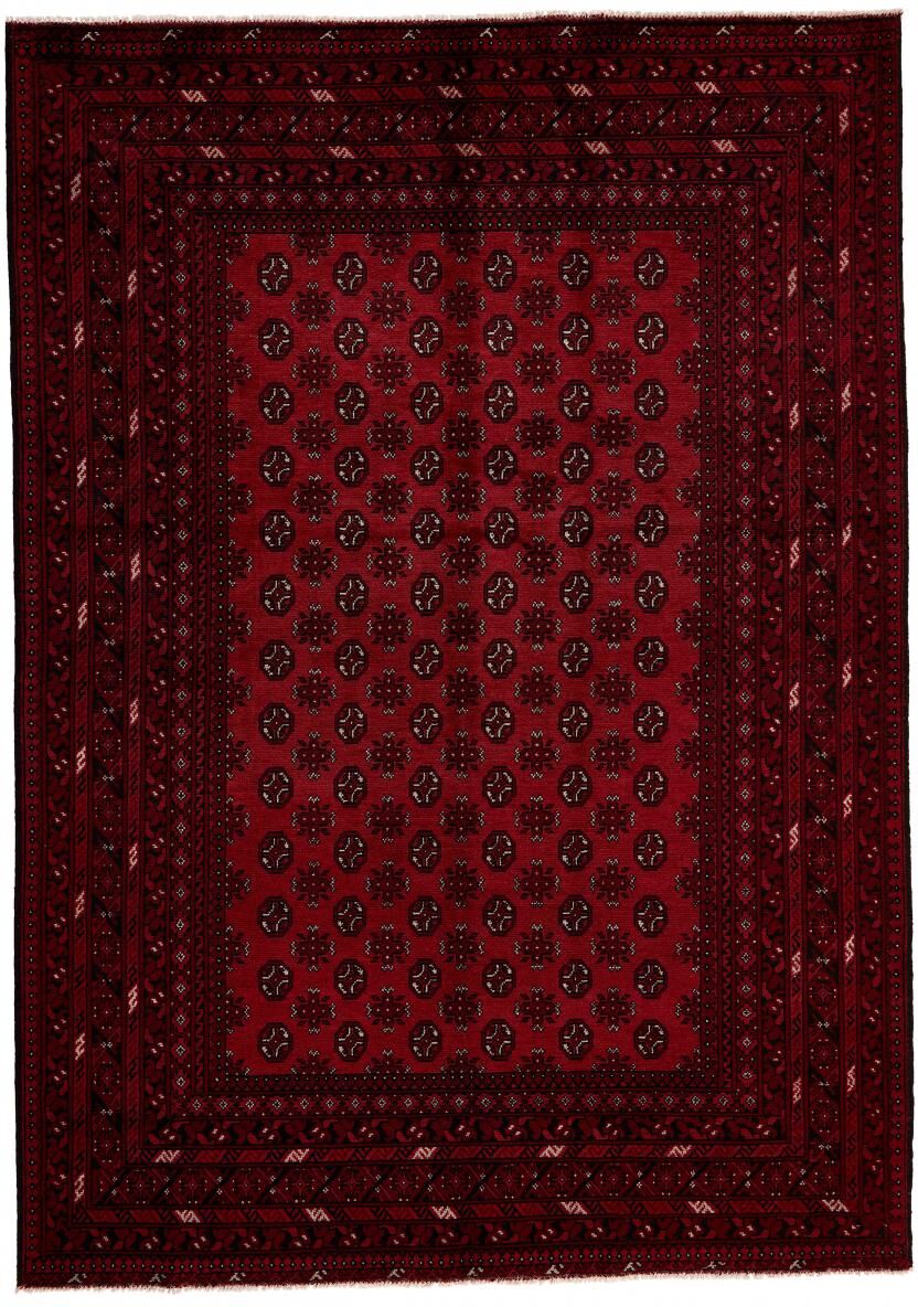 Nain Trading Tappeto Afghan Akhche 282x201 Grigio Scuro/Marrone Scuro (Lana, Afghanistan, Annodato a mano)