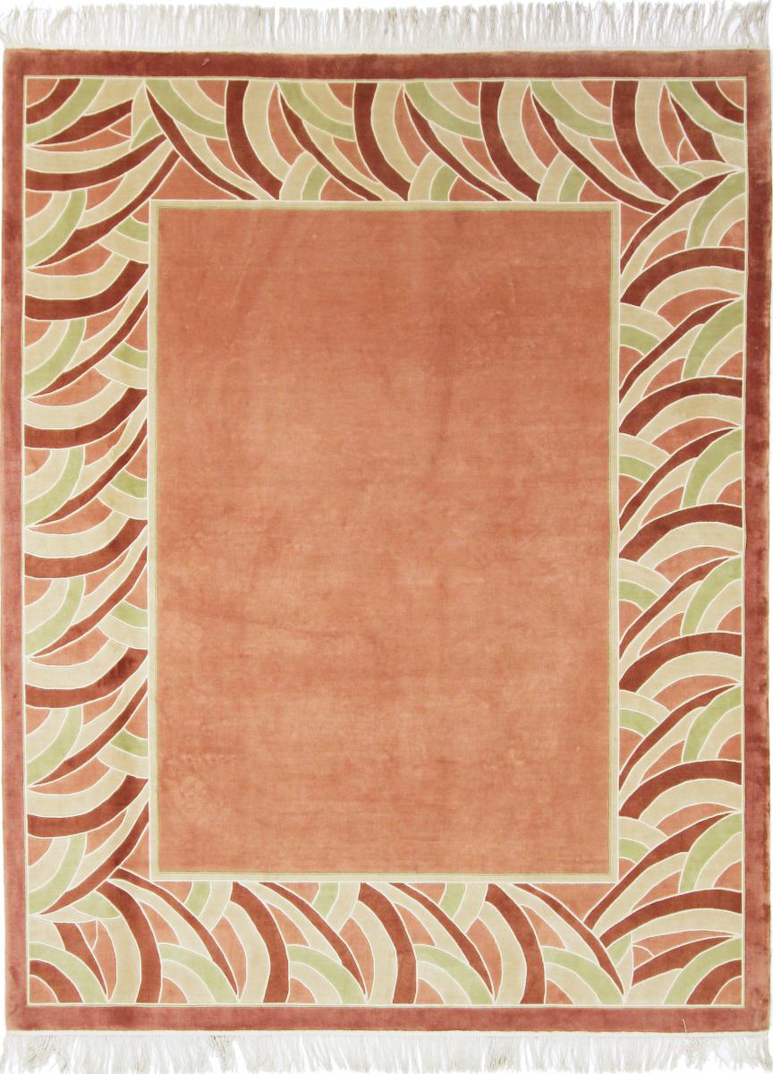 Nain Trading Tappeto Orientale Cinesi di Seta 249x201 Beige/Arancione (Cina, Seta, Annodato a mano) Nain Trading Tappeto Orientale Cinesi di Seta 249x201 Beige/Arancione (Cina, Seta, Annodato a mano)