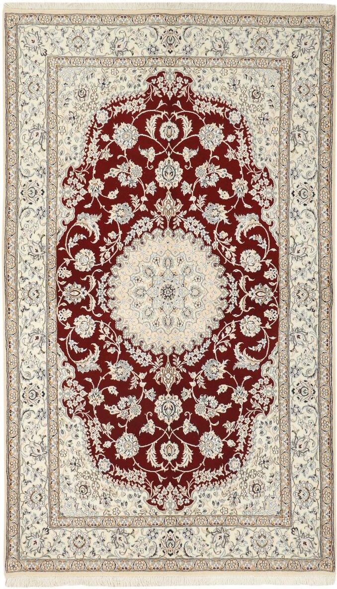 Nain Trading Tappeto Orientale Nain 9La 255x154 Grigio/Ruggine (Persia/Iran, Lana / Seta, Annodato a mano)