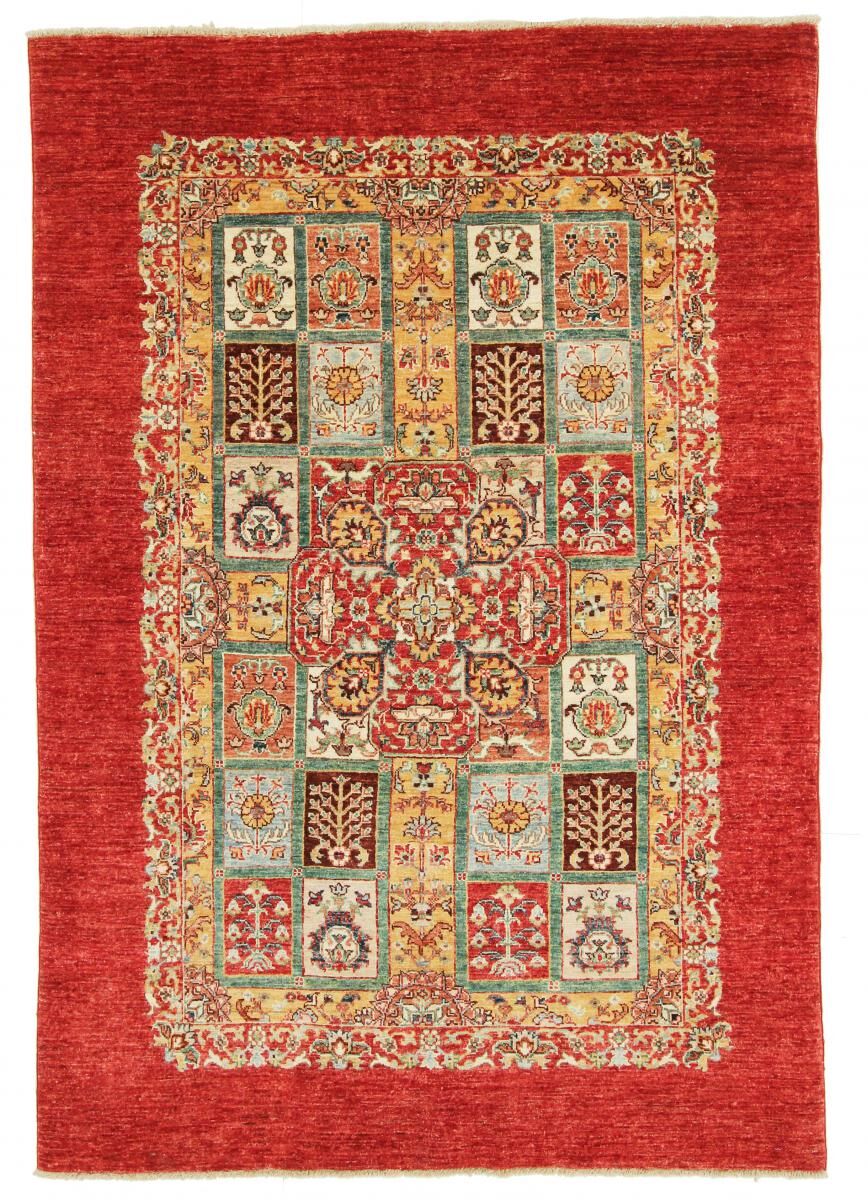 Nain Trading Tappeto Arijana Bakhtiari 210x146 Beige/Arancione (Lana, Pakistan, Annodato a mano) Nain Trading Tappeto Arijana Bakhtiari 210x146 Beige/Arancione (Lana, Pakistan, Annodato a mano)