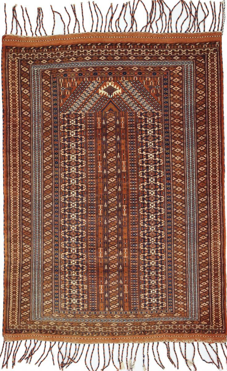 Nain Trading Tappeto Persiano Turkaman Limited 136x103 Grigio/Ruggine (Annodato a mano, Persia/Iran, Lana) Nain Trading Tappeto Persiano Turkaman Limited 136x103 Grigio/Ruggine (Annodato a mano, Persia/Iran, Lana)