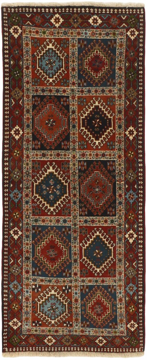 Nain Trading Tappeto Orientale Yalameh 199x82 Corridore Grigio Scuro/Marrone Scuro (Persia/Iran, Lana, Annodato a mano) Nain Trading Tappeto Orientale Yalameh 199x82 Corridore Grigio Scuro/Marrone Scuro (Persia/Iran, Lana, Annodato a mano)