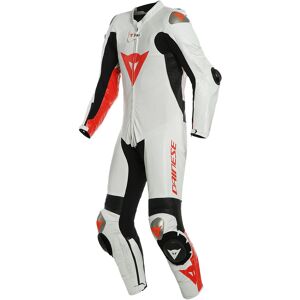 DAINESE - Tute Mugello RR D-Air Professional Estiva Bianco / Fluo-Rosso Rosso,Bianco 52