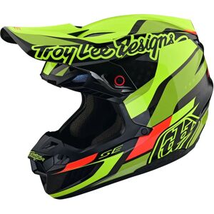 TROY LEE DESIGNS - Casco SE5 Carbon Omega Nero / Fluo Giallo Nero,Rosso,Giallo S