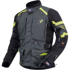 RUKKA - Giacca Madagasca-R Gore-Tex Grigio / Nero / Giallo Fluo Nero,Grigio,Giallo,Alta visibilità L