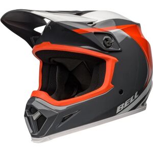 BELL - Casco MX-9 Mips Dart Charcoal / Orange Grigio,Arancione 2XL